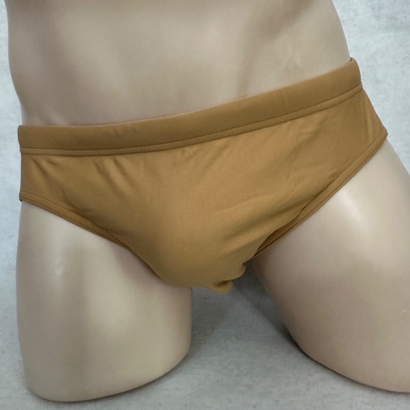 Todd Sanfield Sand Freestyle Deep Swimsuit Large New with tags 80% nylon - Picture 4 of 6